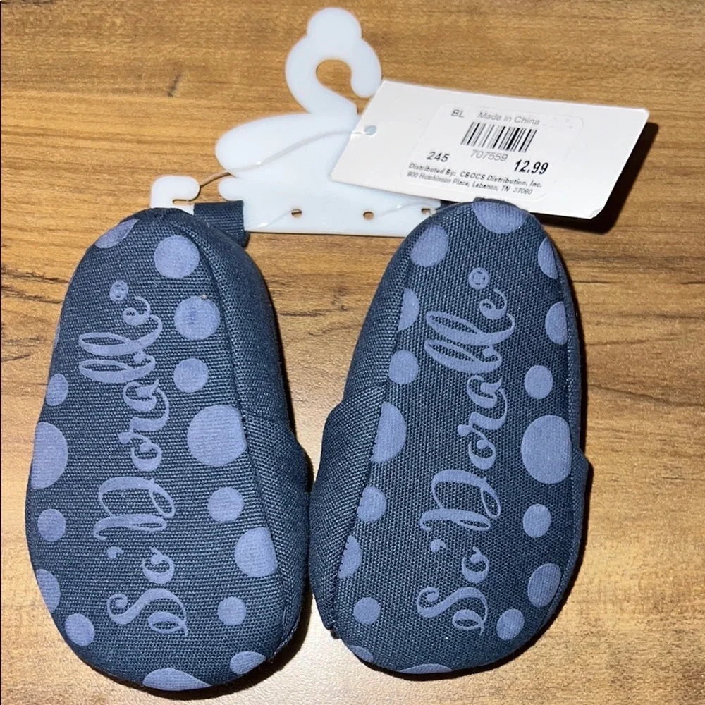 Navy Baby Shoes